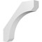 Ekena Millwork 5 1/2-in. W x 28-in. D x 28-in. H Legacy Architectural Grade PVC Knee Brace BRCP055X28X28LEC - alternate 1